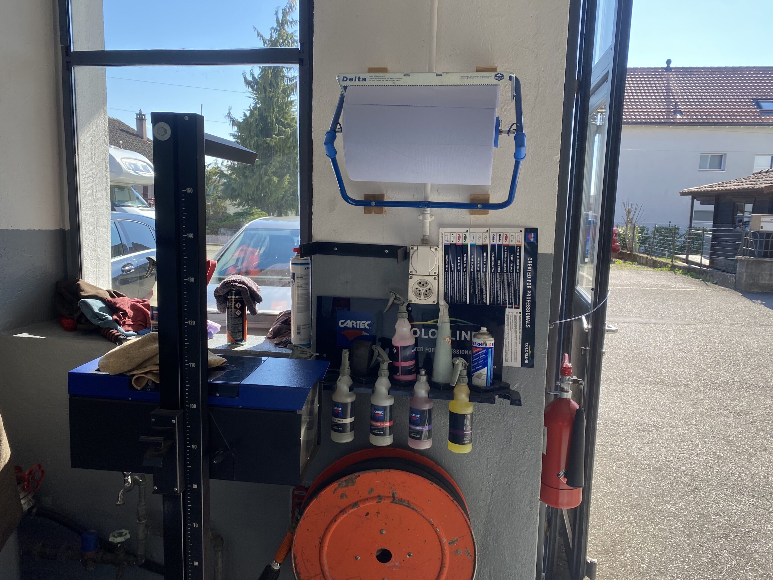 Équipements et outillage professionnel du Garage de Saint-Barthélemy