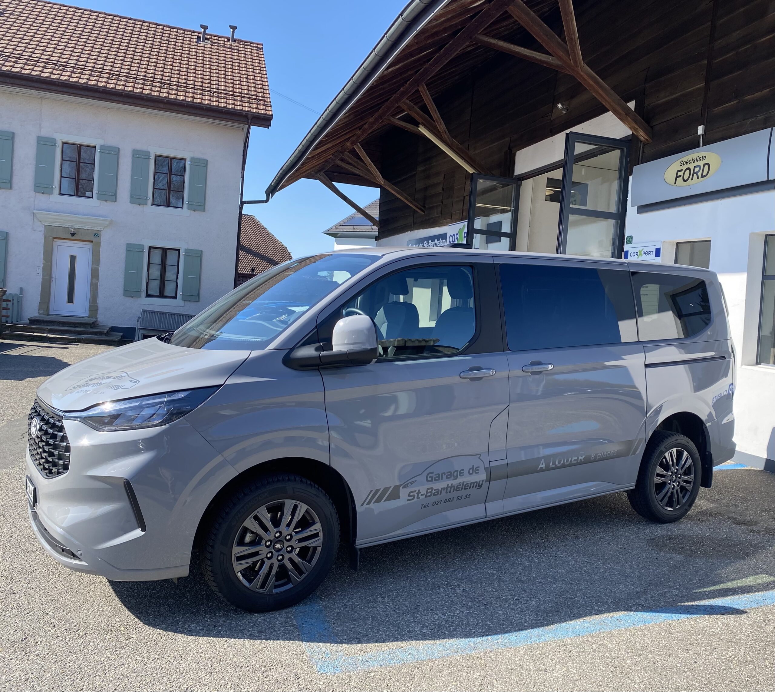 Location van 8 places